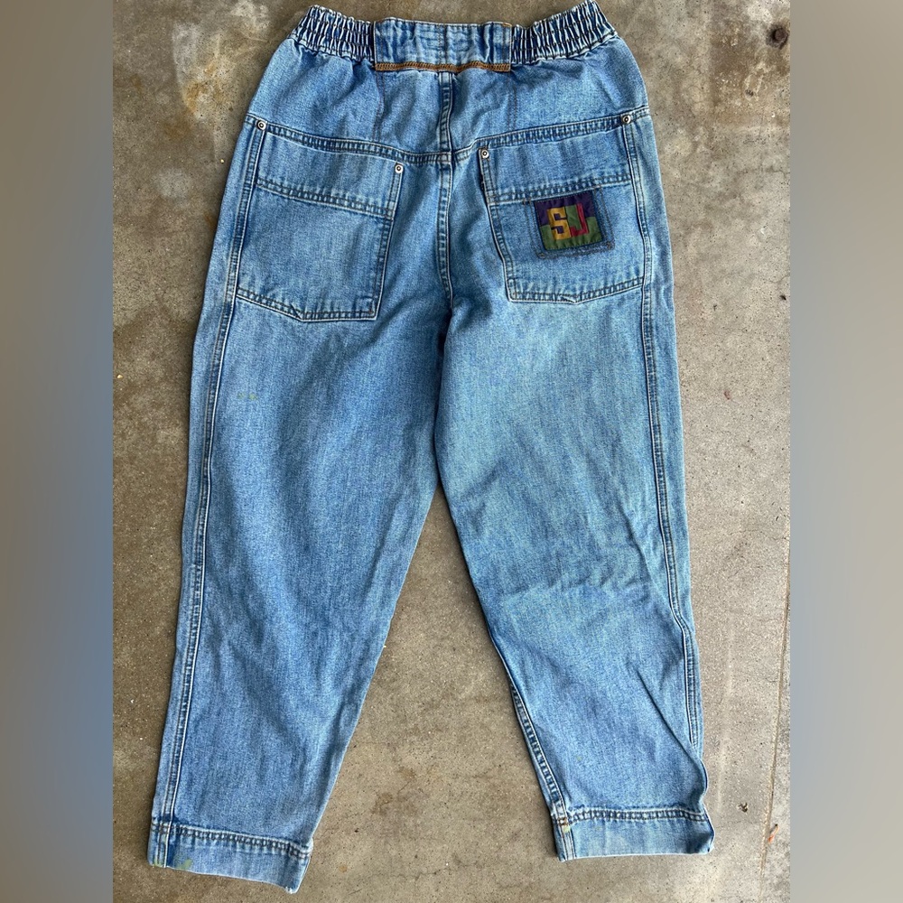Vintage Levi's Sport Blue Denim Jean Joggers